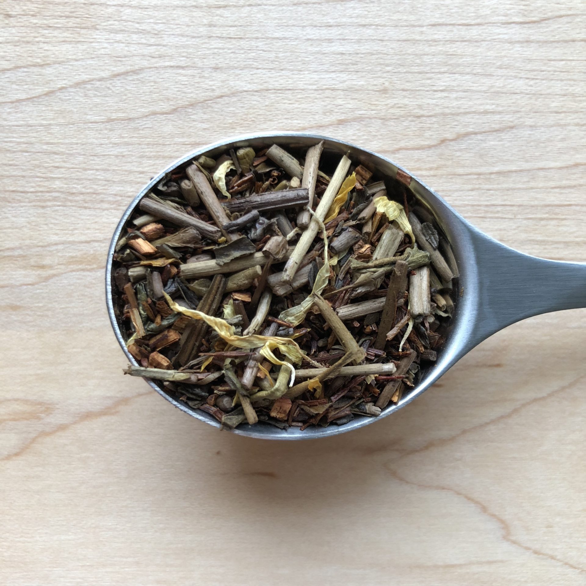 Amoda Tea Roasted Peach Rooibos Green Tea Spoon