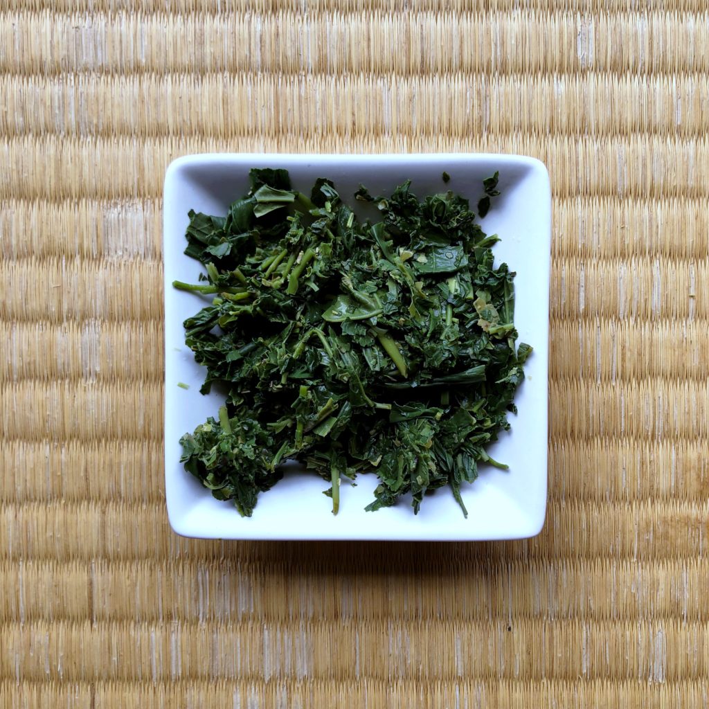 Obubu Tea Sencha of the Wind Green Tea Wet