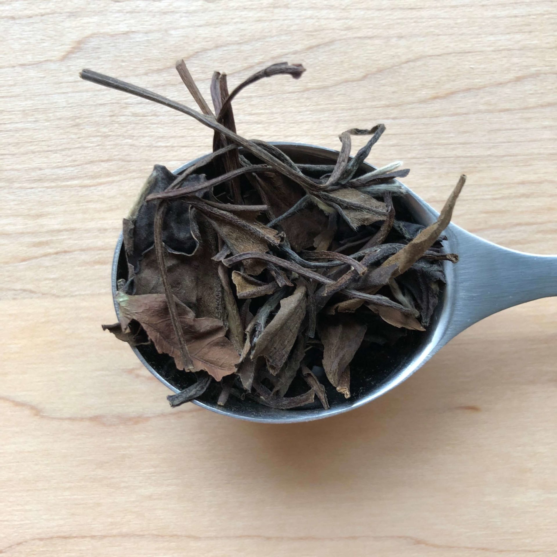 The Chinese Tea Shop High Mountain Shou Mei Spoon