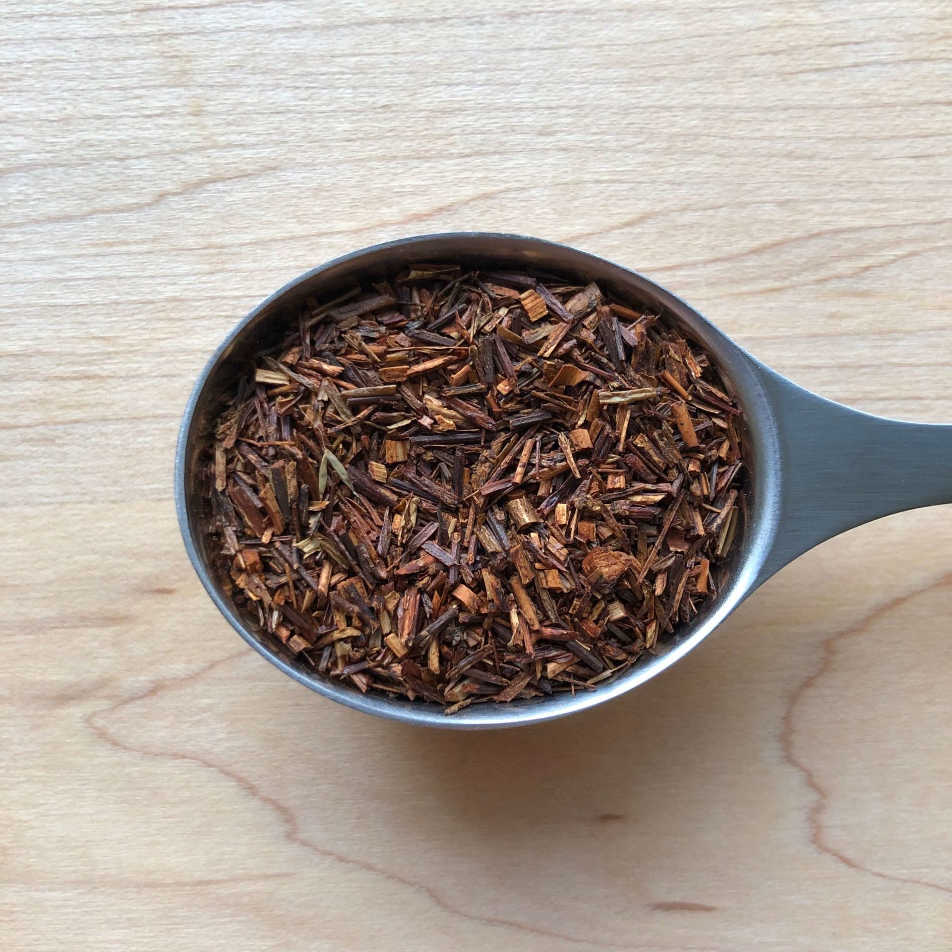 CitizenTea's Rooibos Earl Grey Tea Review Tea in Spoons