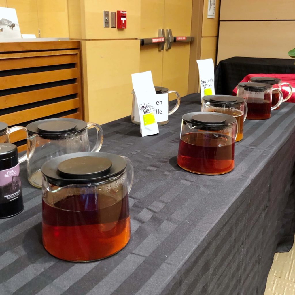 Toronto Tea Fest 2019 Champagne of Teas samples
