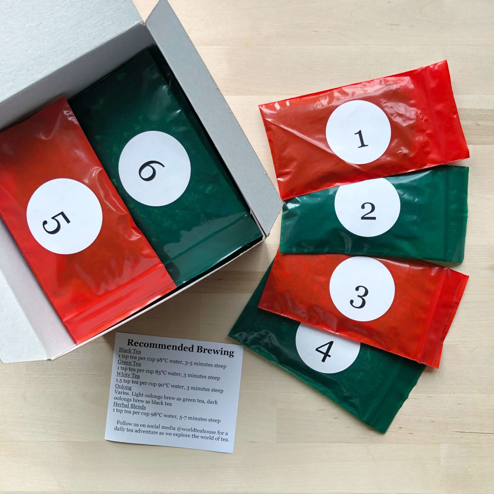 World Tea House's ADVENTureTea Calendar (My Top 5) Tea Review Tea