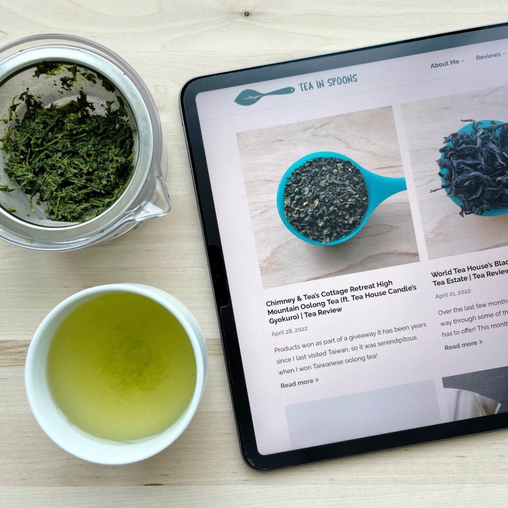 Picture of Japanese Tea and New website